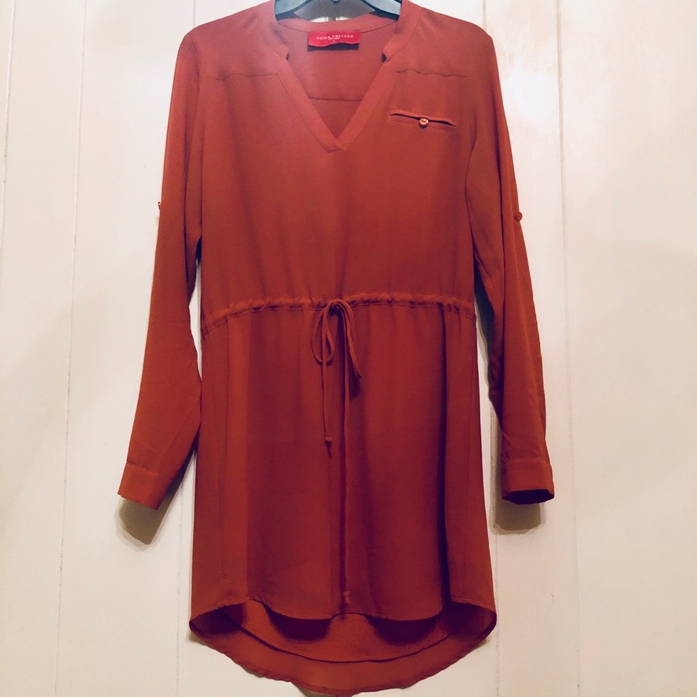 Apricot Akira Dress